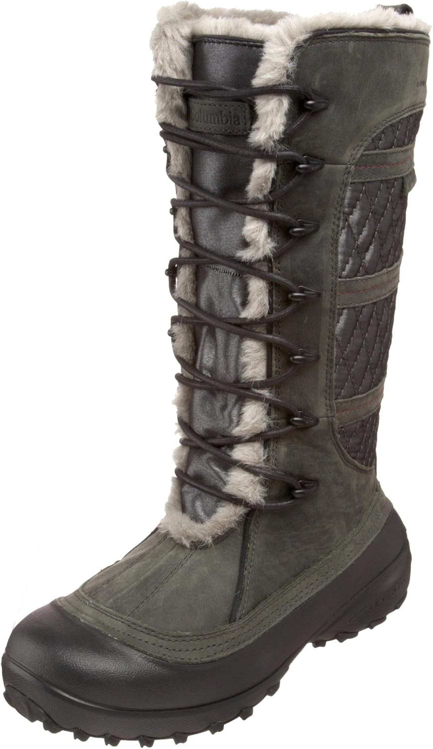 columbia boots with fur