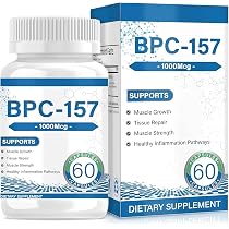 BPC 157 Peptide Capsules 1000 mcg supports muscle growth, tissue repair, strength, 60 capsules(1PC) : Amazon.ca: Health & Personal Care BPC 157 Peptide Capsules 1000 mcg supports muscle growth, tissue repair, strength, 60 capsules(1PC) : Amazon.ca: Health & Personal Care