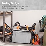 VonHaus Electric Lawn Scarifier/Aerator 1800W 38cm Working Width 55L Box view 8