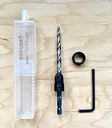 FTG USA Adjustable Wood Countersink Drill Bit #14