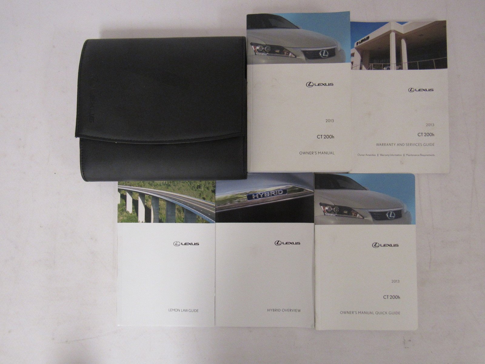 2013 Lexus CT 200H Owners Manual Guide Book Paperback – 2012