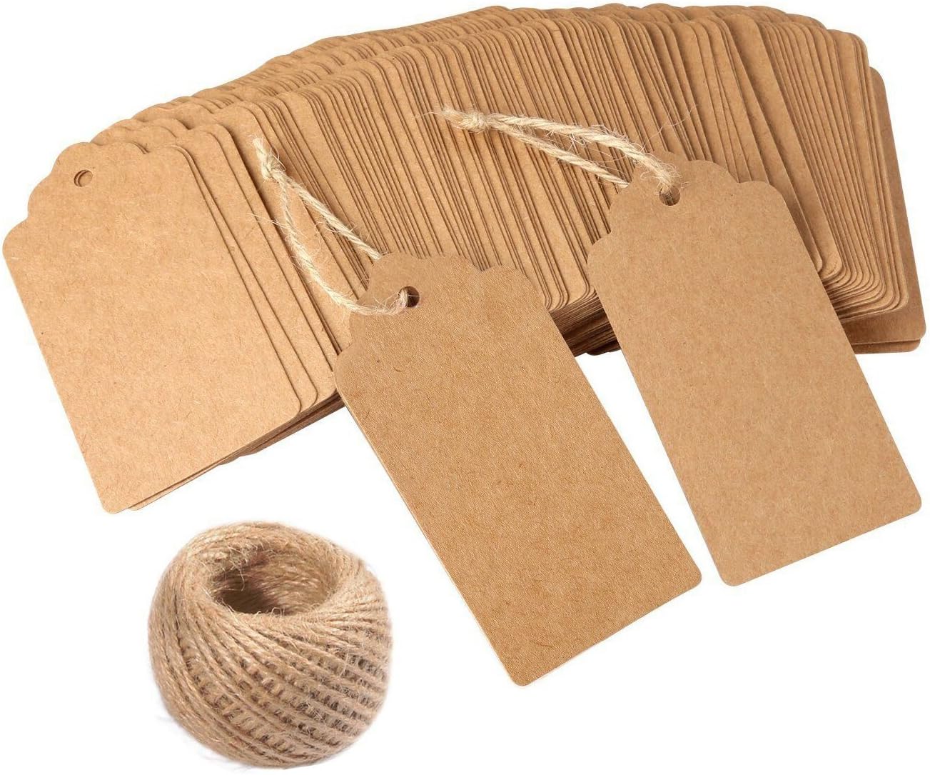 personalised kraft tags