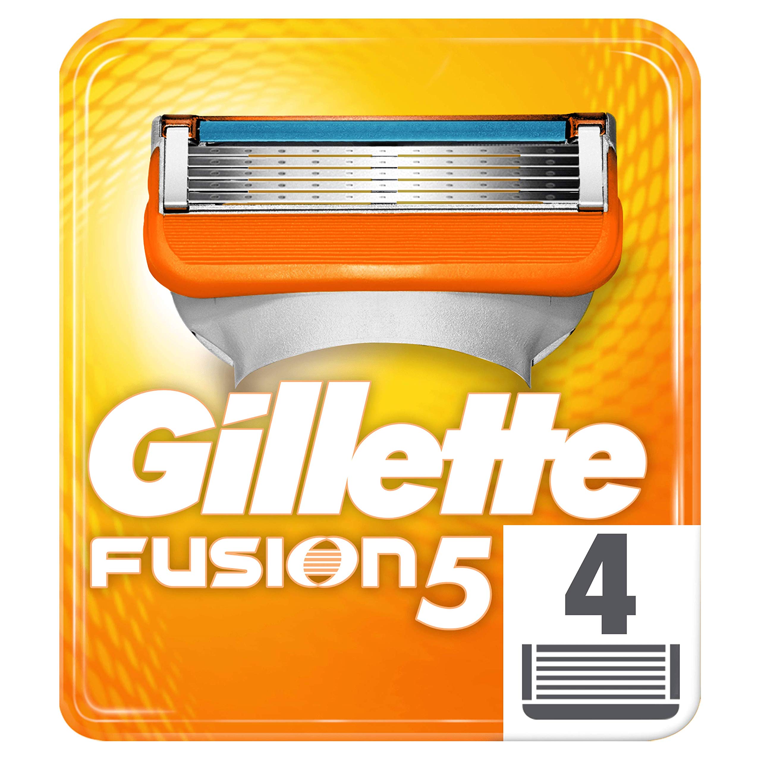 GILLETTE FUSION BLADES 4'S