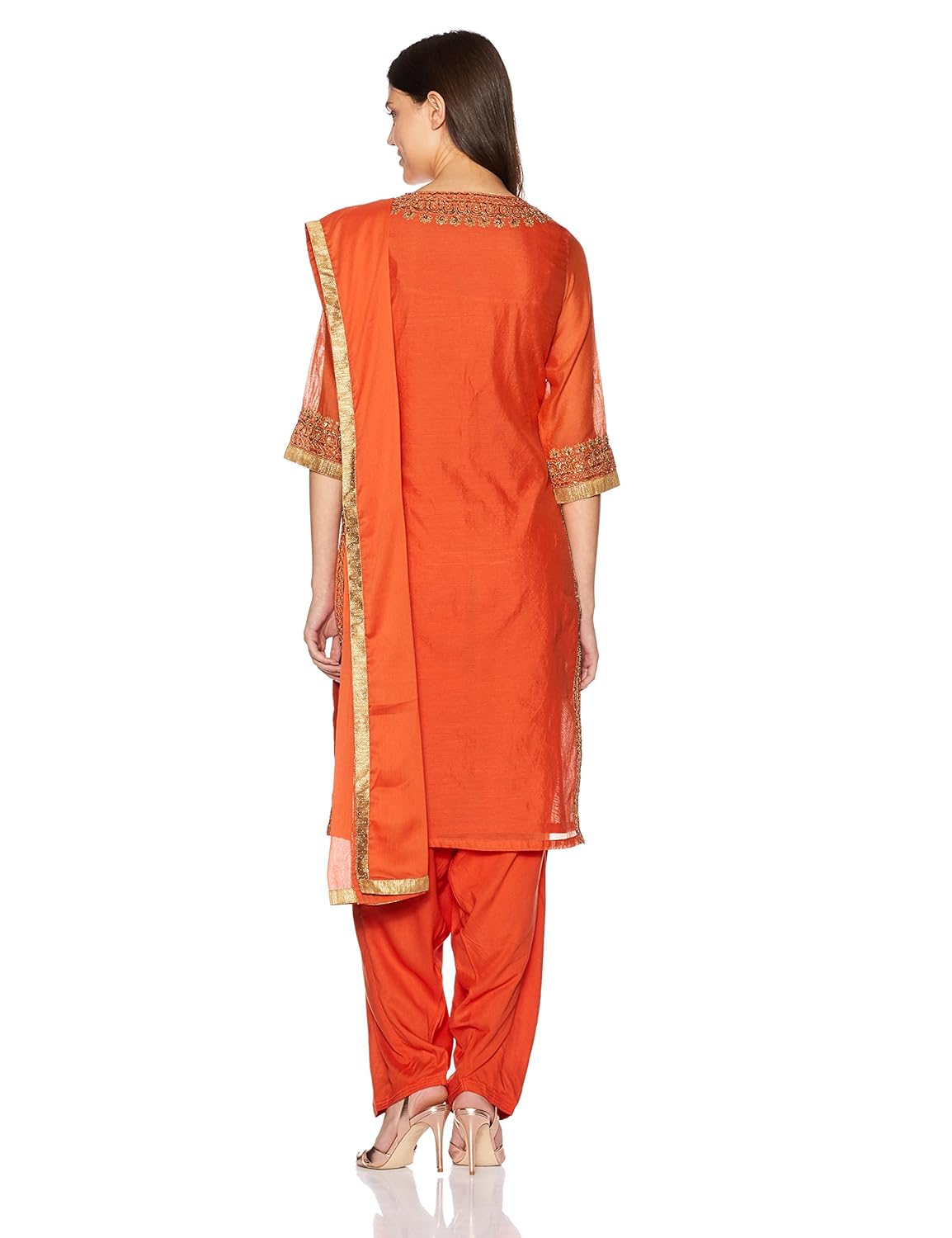 biba women's straight salwar suit