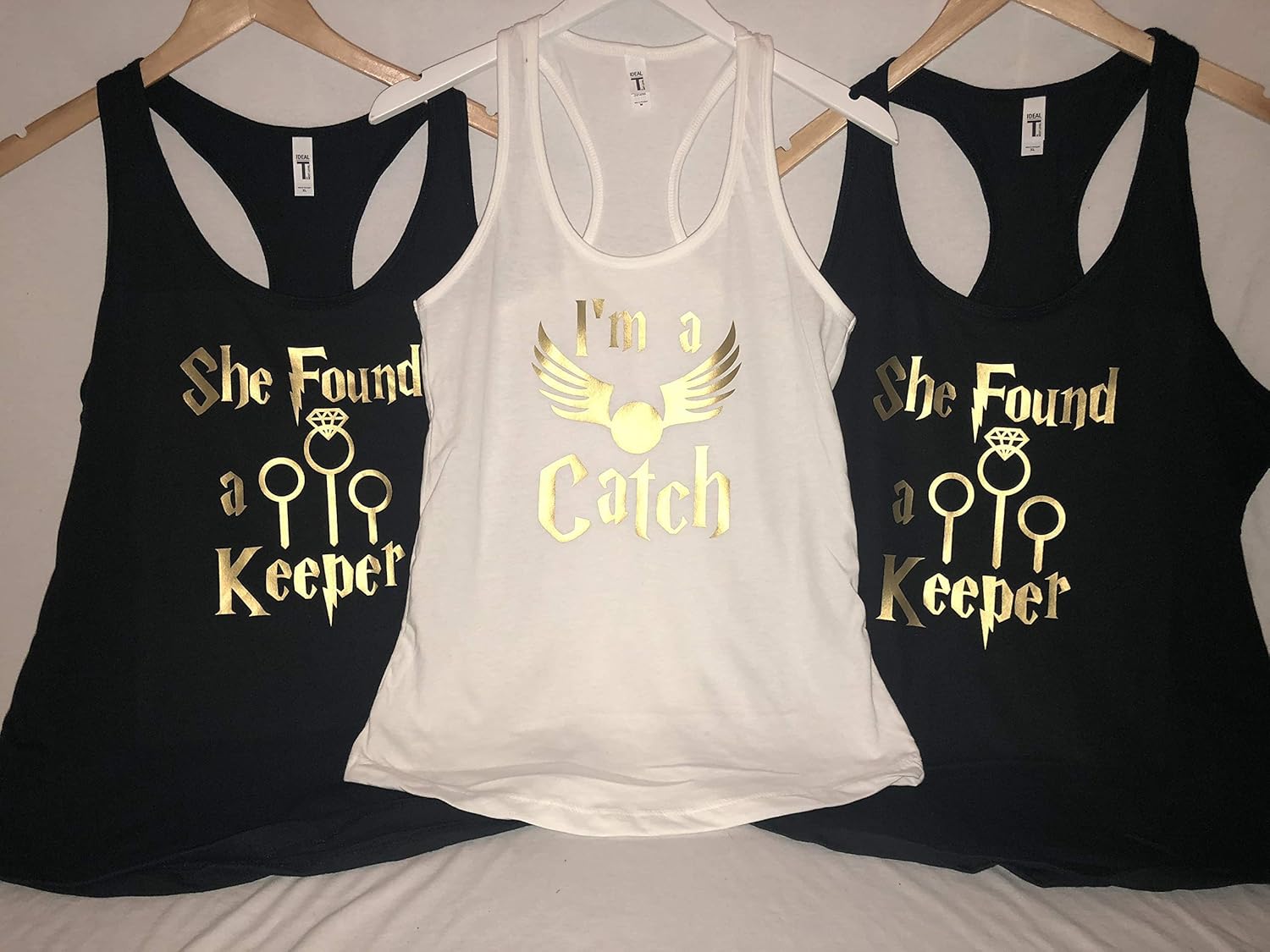 bride and bridesmaid shirts