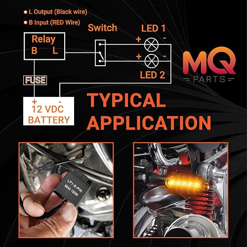 LED-knipperrelais voor Kawasaki Versys 650 (2015 - 2021