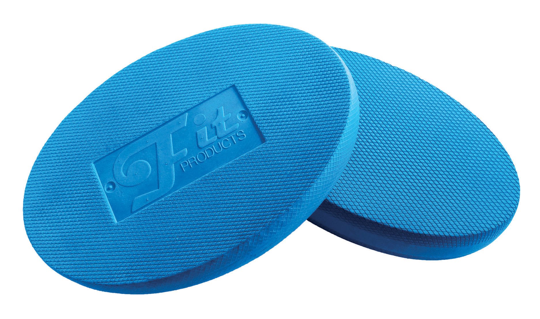 Oval Balance Pads: Ideal for Physiotherapy, Pilates, Yoga, Martial Arts Balance/Endurance/Core Stability/Strength Training, Movement Rehabilitation and Much More (Blue)