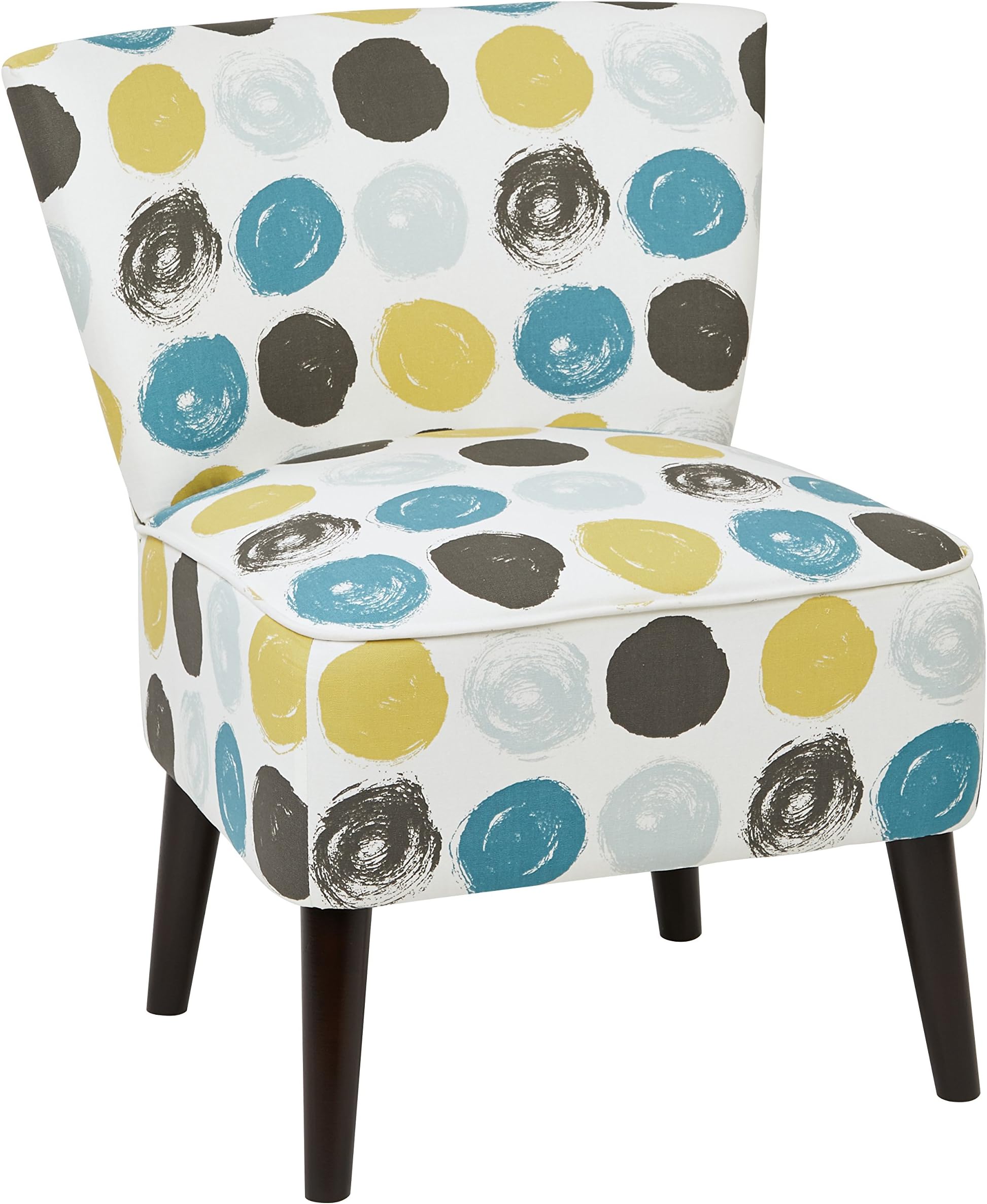 Ave Six Apollo Chair, Brushed Dot Peacock