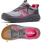 Women's Orthopedic Diabetic Wide Running Shoes: Comfortable Casual Arch Support Plantar Fasciitis Orthotic Sneakers, High Arch Swollen Work Tennis Sports Shoes for Foot and Heel Pain Relief