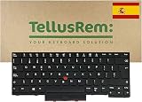 TellusRem Spanish Backlit Keyboard for Lenovo Thinkpad T470 T480 view 1