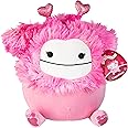 Squishmallows Original 10-Inch Caparinne The Pink Bigfoot - Official Jazwares Valentine's Day Plush - Collectible Soft & Squishy Stuffed Animal Toy - Add to Your Squad - Gift for Kids, Girls & Boys
