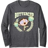 The Powerpuff Girls Buttercup Cheerleader Outfit Retro Long Sleeve T-Shirt