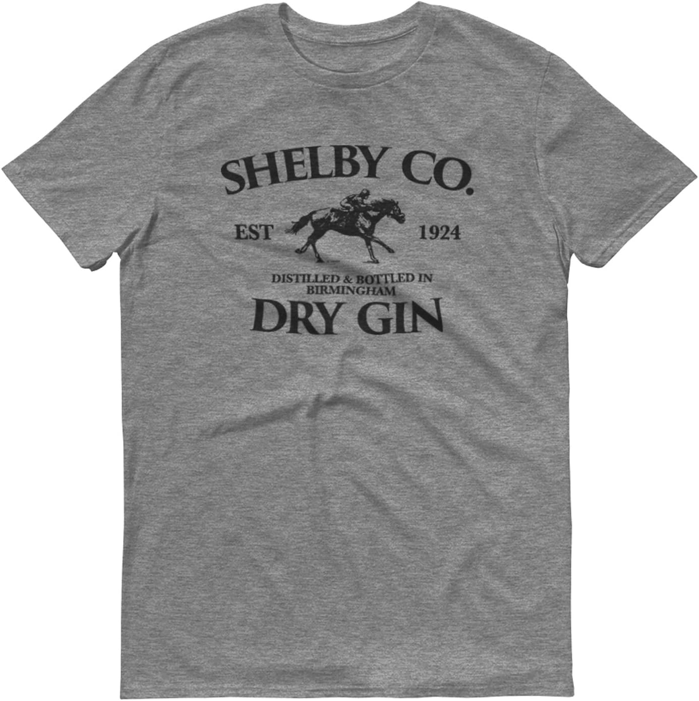 Vintage Style Shelby Company Gin Inspired by Peaky Blinders Tshirt - Mens Tee