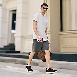 Bruno Marc Men's Hands Free Slip On Casual Dress