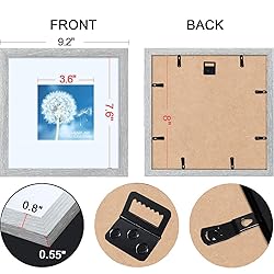 HEART ART 8x8 Picture Frame Set of 9, Display