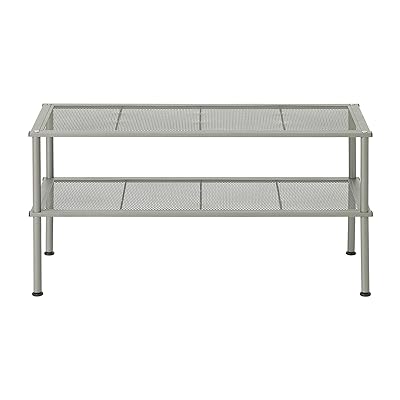 neatfreak! Set of 2-2 Tier Stackable Metal Shoe Rack Lebanon Ubuy