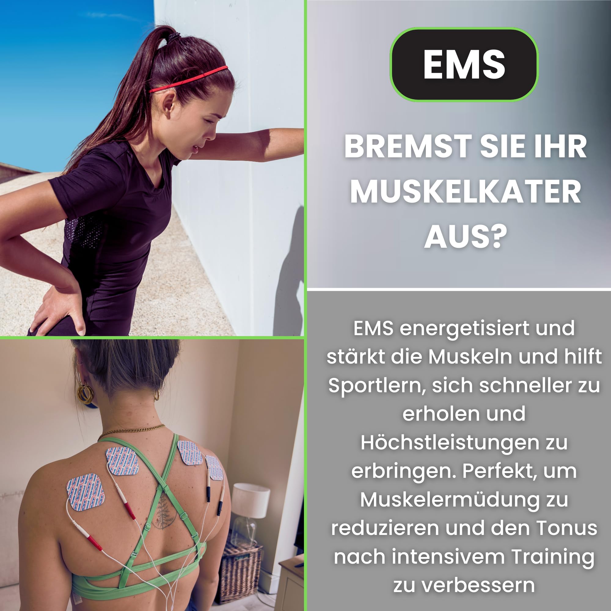 TensCare Unipro TENS EMS IFT und Mikrostromgerät 5