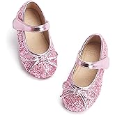 Otter MOMO Toddler/Little Girls Mary Jane Ballerina Flats Shoes Slip-on School Party Dress Shoes