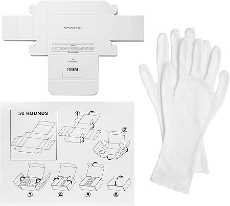 REPACKBOX 30 Caja Kit – 9 mm Militar Paquetes de cartón Caja ...