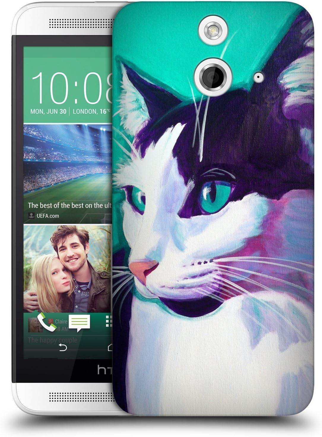 Official DawgArt Kitty Cats Hard Back Case for HTC One E8 / E8 Dual Sim
