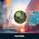 Waboba Metallic Moon Ball 63 mm Hyper Bounce Iridescent Color-Changing Finish view 2