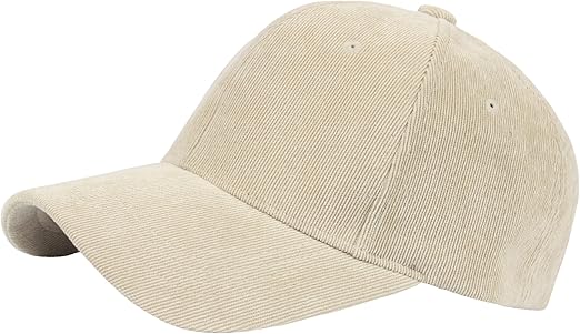 beige ball cap