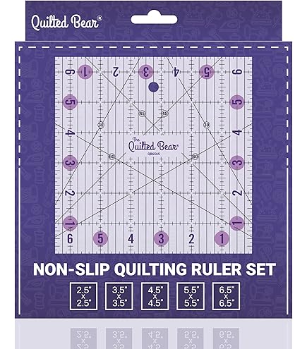 Amazon.com: Bloc Loc Rulers For Quilting, Half Square Triangle