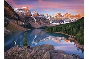 Buffalo Games - Mountains On Fire - 1000 Piece Jigsaw Puzzle Multicolor, 26.75"L X 19.75"W