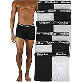 ToBeInStyle Men's Pack of 6 Thick Waistband Boxer Briefs
