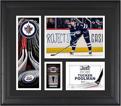 Tucker Poolman Winnipeg Jets Framed 15 X 17 Player Collage With A Piece Of Game Used Puck Nhl Game Used Puck Collages At Amazon S Sports Collectibles Store