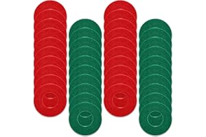 QFWDFCTRENZ 40 Pcs Car Battery Terminal Protector Anti Corrosion Washers, Fiber Felt Washer Battery Corrosion prevention shim Car Battery Cleaner Kit Green Red
