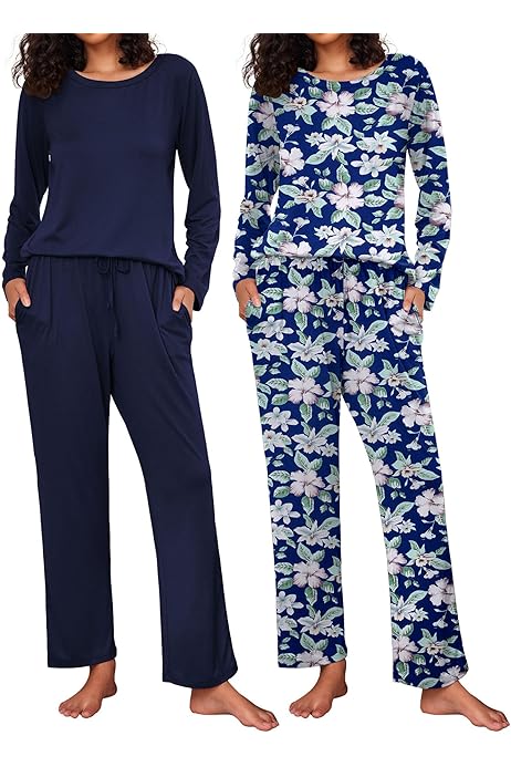 Christmas Pajama Men SWOMOG Family Matching Pajamas Silk Satin