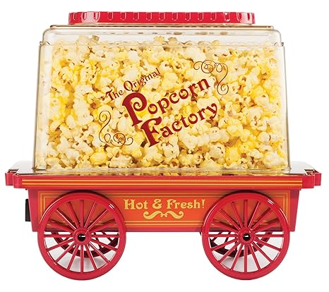 Amazon.com: Brentwood pc-481 Vintage Wagon palomitas de maíz ...