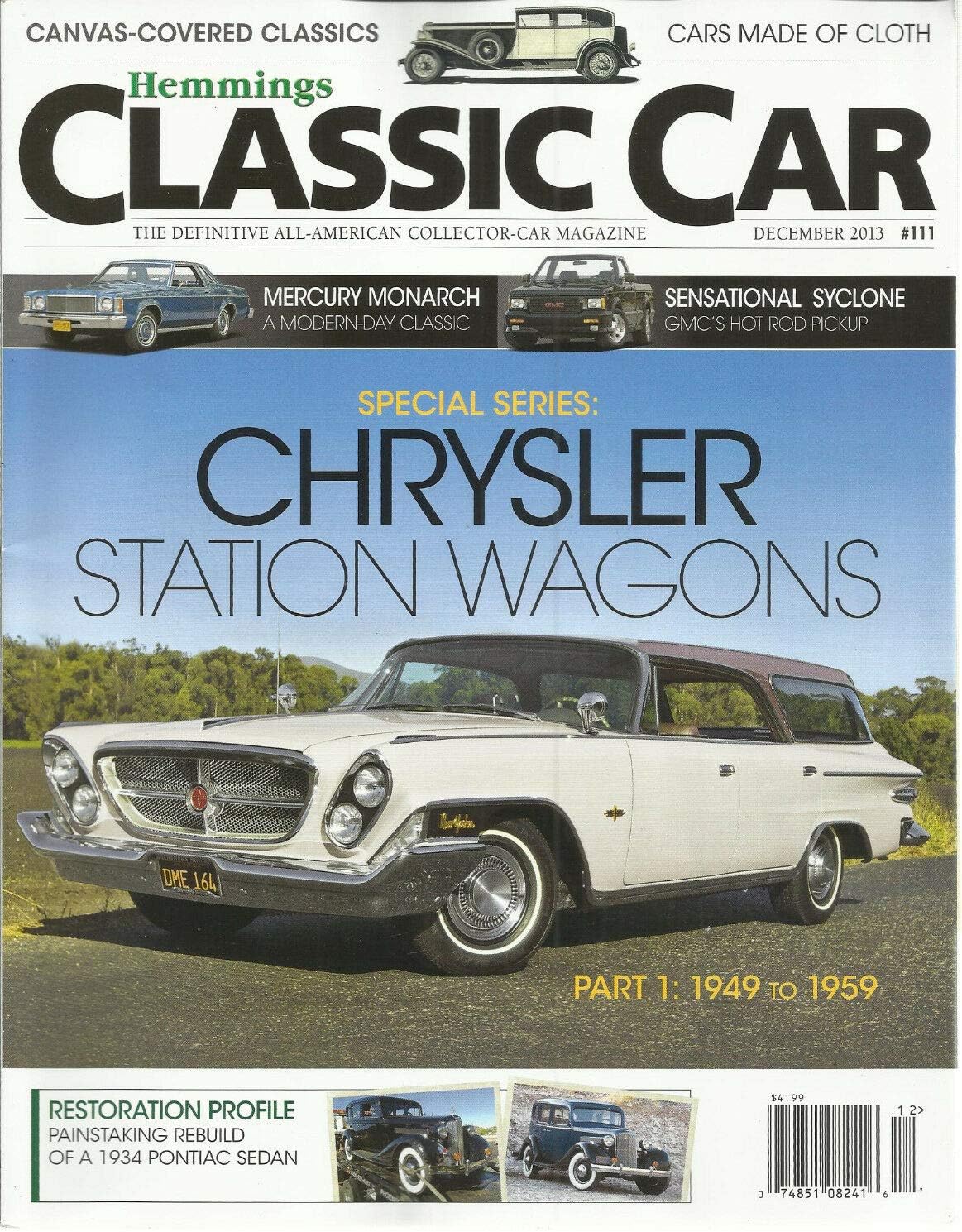 CLASSIC CAR, THE DEFINITIVE ALL AMERICAN COLLECTOR CAR