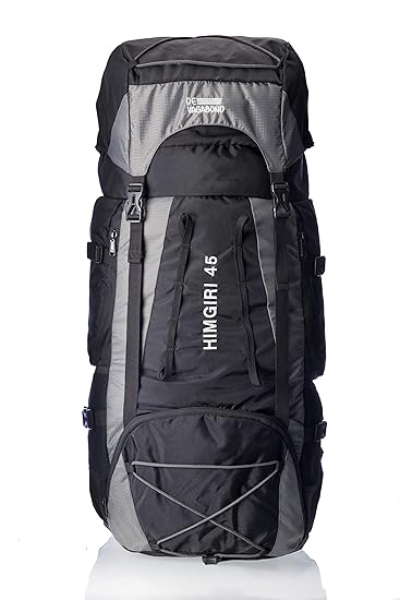 Devagabond 45 Ltrs Black Rucksack (Himgiri 45_1_ Black)