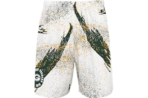 Zubaz NFL Men's Adult 7" Inseam Shorts in Vibrant Camo, Zebra, Confetti and Fade Styles (Small - 3XL)