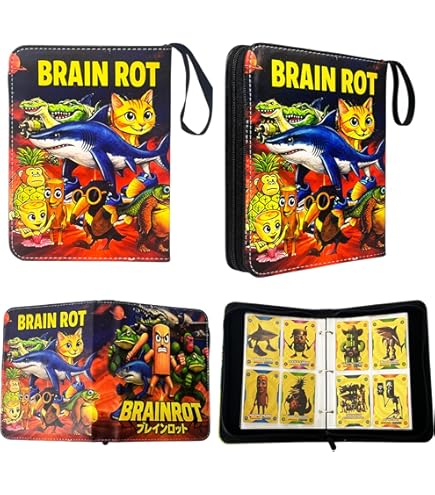 Amazon.com: 1 Box/288pcs Official Italian Brainrot Rot Cards Collection,  Tralalero Tralala&Tung Tung Tung Sahur,Gold Card Flash Card Collection,  Rare (288Pc Whole Box) : Toys & Games