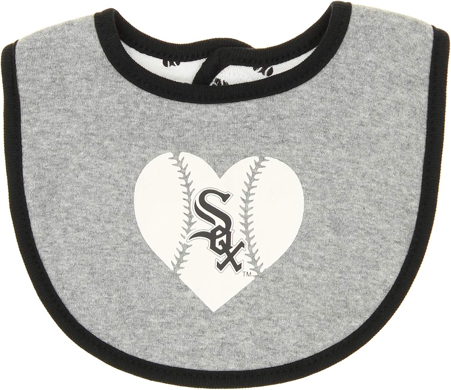 Outerstuff MLB Newborn Play with Heart Creeper Bib & Bootie Set, Team Variation: Clothing