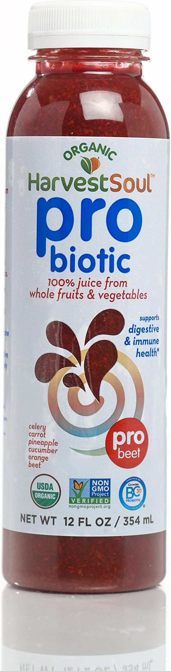 Harvest Soul ProBeet ProBiotic Juice, 12 Fluid Ounce