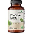 Futurebiotics Rhodiola Rosea Powder Adaptogenic Herb Vegetarian Capsules, 120 Count