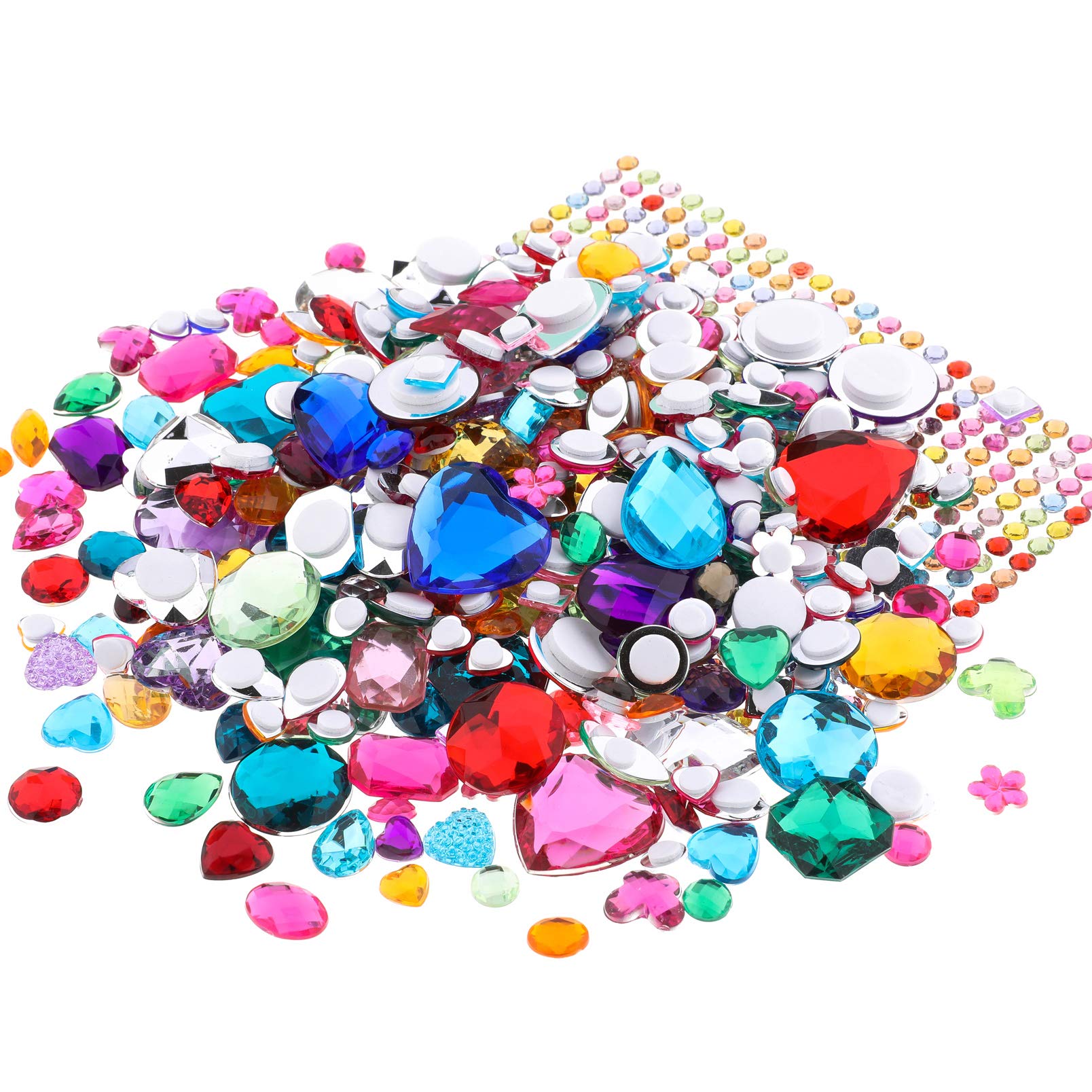 Jewel Stickers Self Adhesive Jewels Kids DIY Gem Stickers Various of