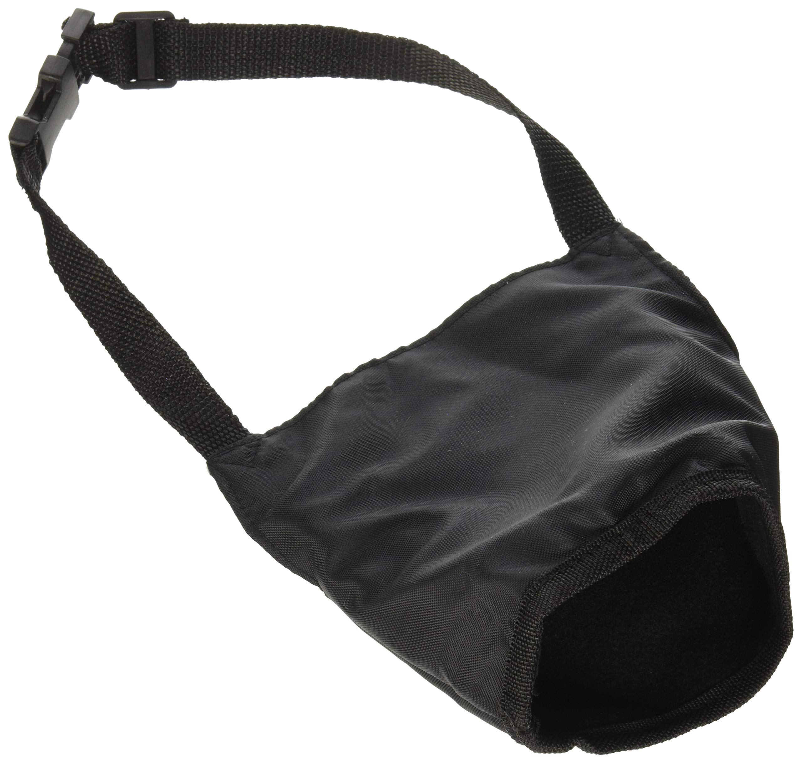 TRIXIE Muzzle loop for dogs - 35 cm basket circumference - 9 cm basket length - e.g. for visits to the vet or train journeys - infinitely adjustable neck strap - snap fastener - 1925