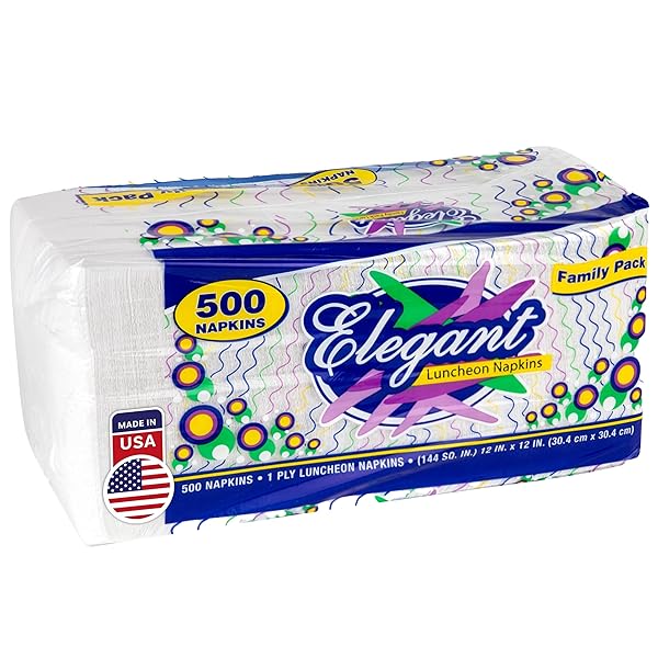 STOCK YOUR HOME 12 INCH DISPOSABLE NAPKINS –...