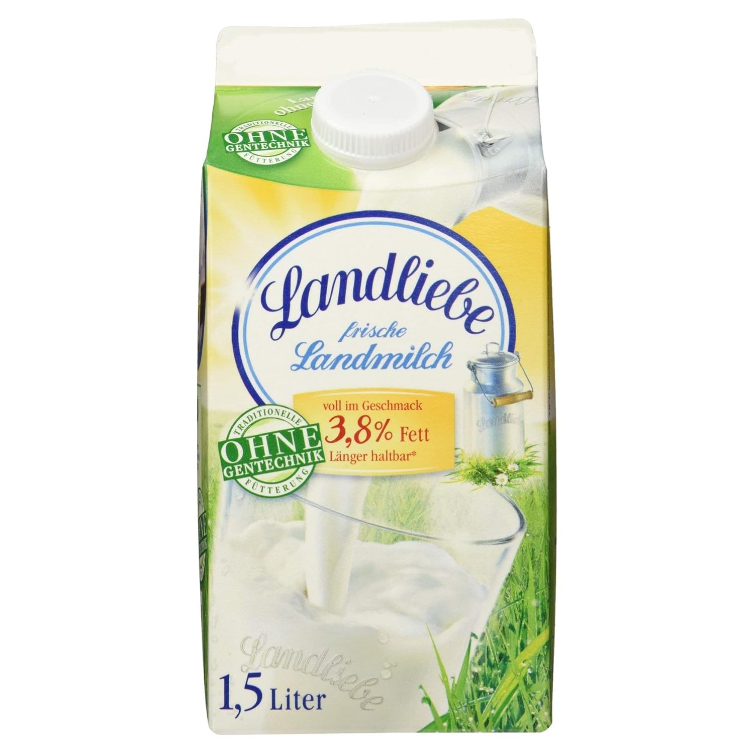 Landliebe Milch, 1er Pack (1 x 1.5 l): Amazon.de: Lebensmittel & Getränke