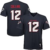 Outerstuff Youth Nico Collins Navy Houston Texans Replica Player Jersey