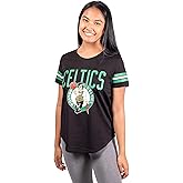 Ultra Game Women's NBA Official Super Soft Mesh Jersey T-Shirt