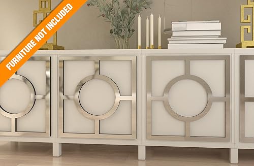 Amazon Com Homeartdecor Porto Fretwork Overlay Suitable For