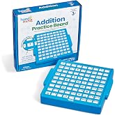hand2mind Addition Practice Board, Math Facts, Ages 5+ | Number Games, Math Manipulatives Kindergarten, Kids Learning Toys, Math Centers for Classroom, Preschool Learning Activities