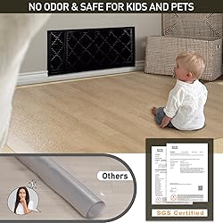 ZPAI Clear Plastic Area Mat for Under Dining