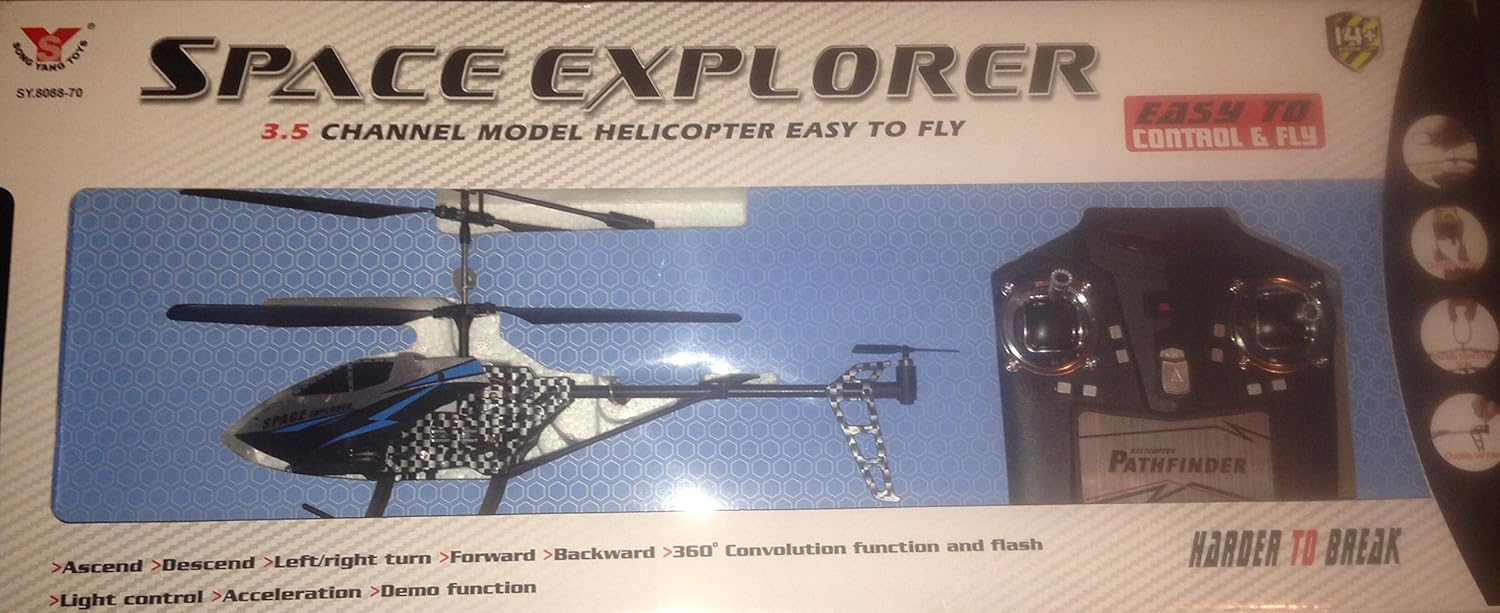 space explorer helicopter 3.5 channel